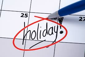 Dealing with public holidays on non-working days