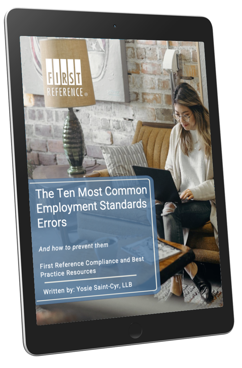 10 Most Common Employment Standards Errors